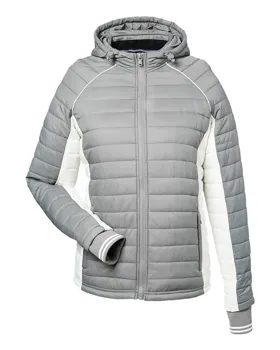 N17187 Nautica Ladies l Mile Puffer Packable Jacket