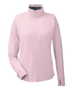 N17925 Nautica Ladies Saltwater Quarter-Zip Pullover