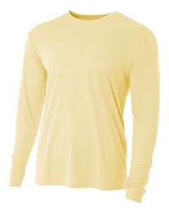 NB3165 A4 Youth Long Sleeve Cooling Performance Crew Shirt NB3165 A4 Youth Long Sleeve Cooling Performance Crew Shirt