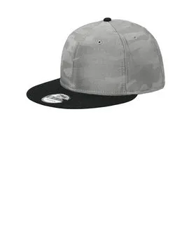 NE407 New Era Camo Flat Bill Snapback Cap NE407 New Era Camo Flat Bill Snapback Cap
