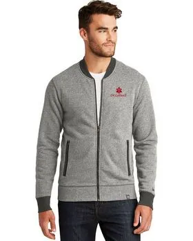 NEA503 New Era French Terry Baseball Full-Zip.