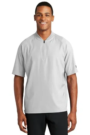 NEA600 New Era Cage Short Sleeve 1/4-Zip Jacket. NEA600 New Era Cage Short Sleeve 1/4-Zip Jacket.