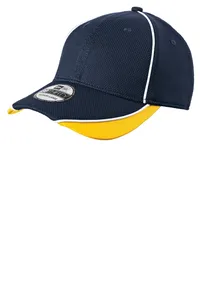 NE1050 New Era  - Contrast Piped BP Performance Cap.