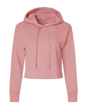 9384 Next Level Ladies Cropped Pullover Hooded Sweatshirt