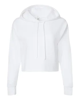 9384 Next Level Ladies Cropped Pullover Hooded Sweatshirt