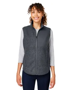 NE714W North End Ladies Aura Sweater Fleece Vest NE714W North End Ladies Aura Sweater Fleece Vest
