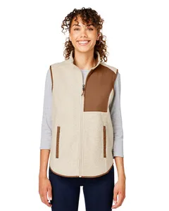 NE714W North End Ladies Aura Sweater Fleece Vest