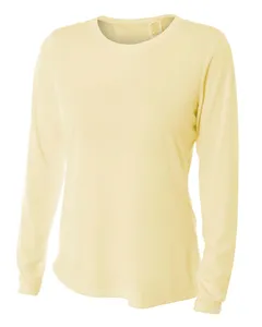NW3002 A4 Ladies Long Sleeve Cooling Performance Crew Shirt NW3002 A4 Ladies Long Sleeve Cooling Performance Crew Shirt