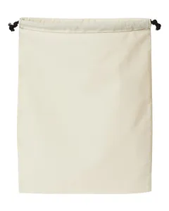 OAD119R OAD Double Cinch Recycled Canvas Shoe and Accessory Bag