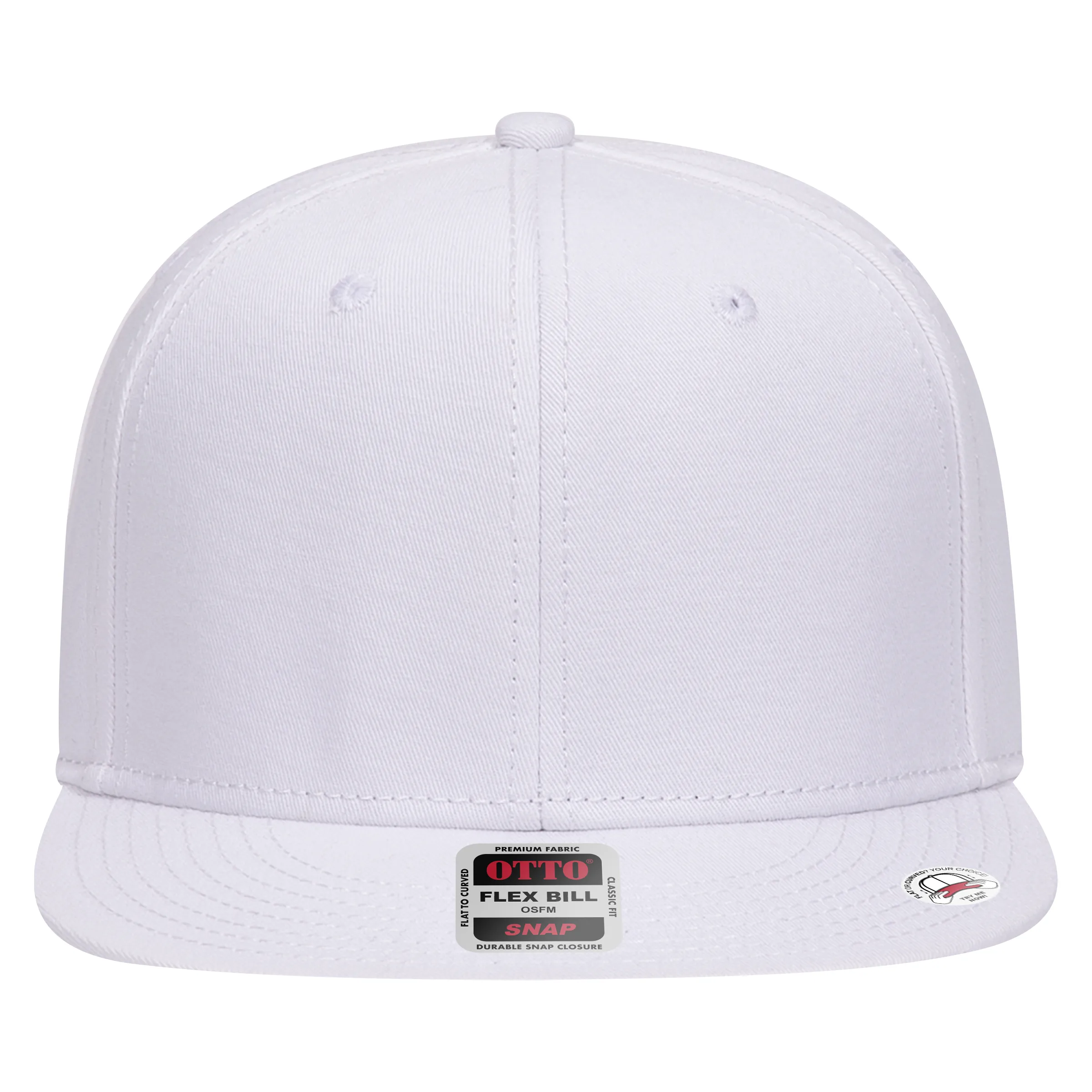 OTTO 125-1038 CAP “ SNAP” 6 Panel Pro Style Snapback Hat