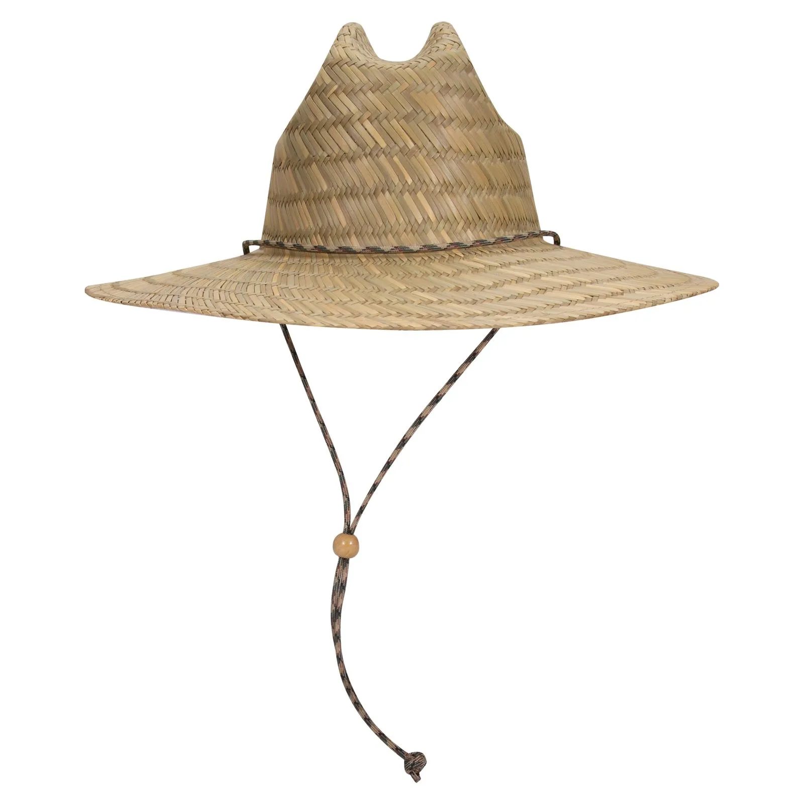 170-1325 OTTO CAP Straw Lifeguard Hat w/Adjustable Cord