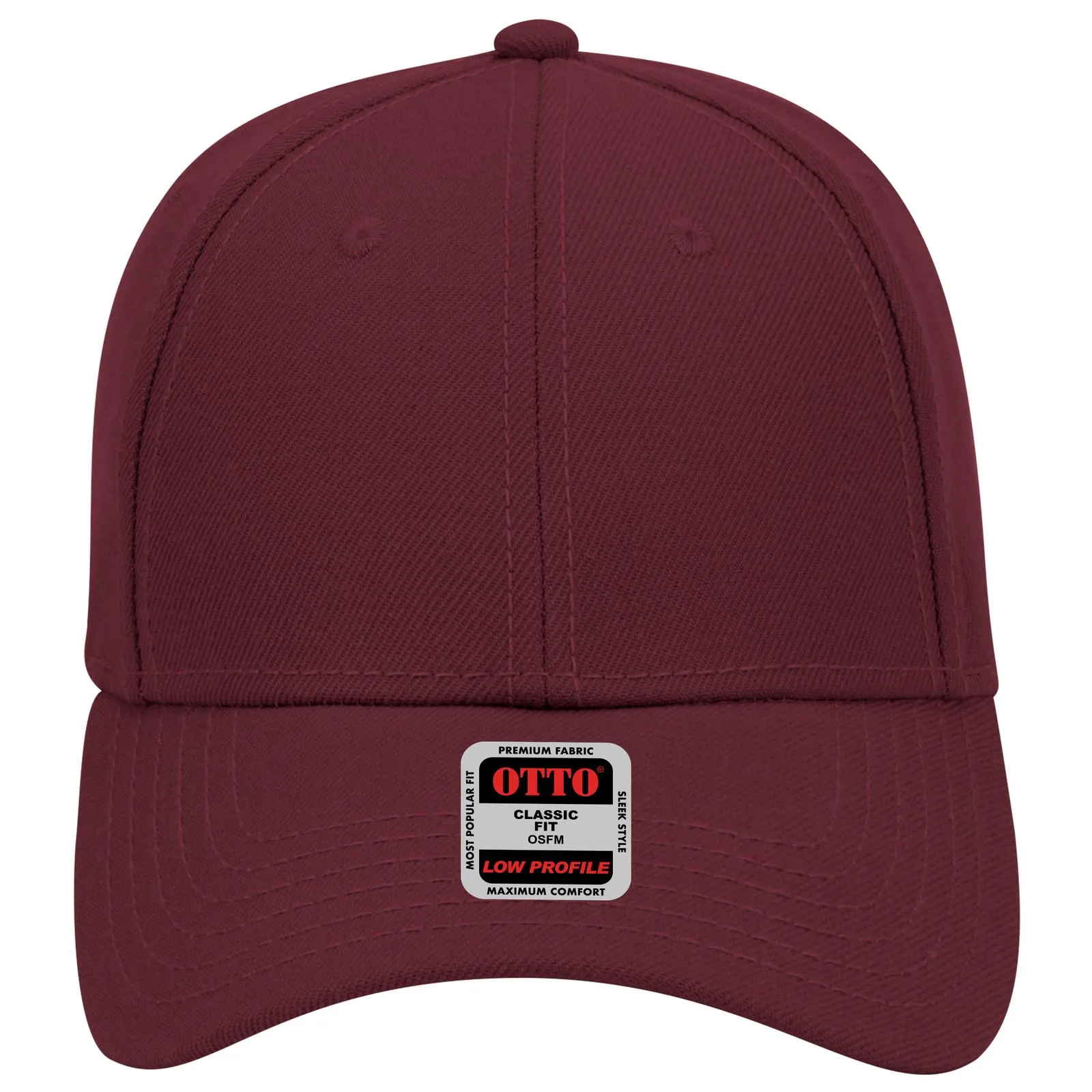 19-304 OTTO CAP 6 Panel Low Profile Baseball Cap