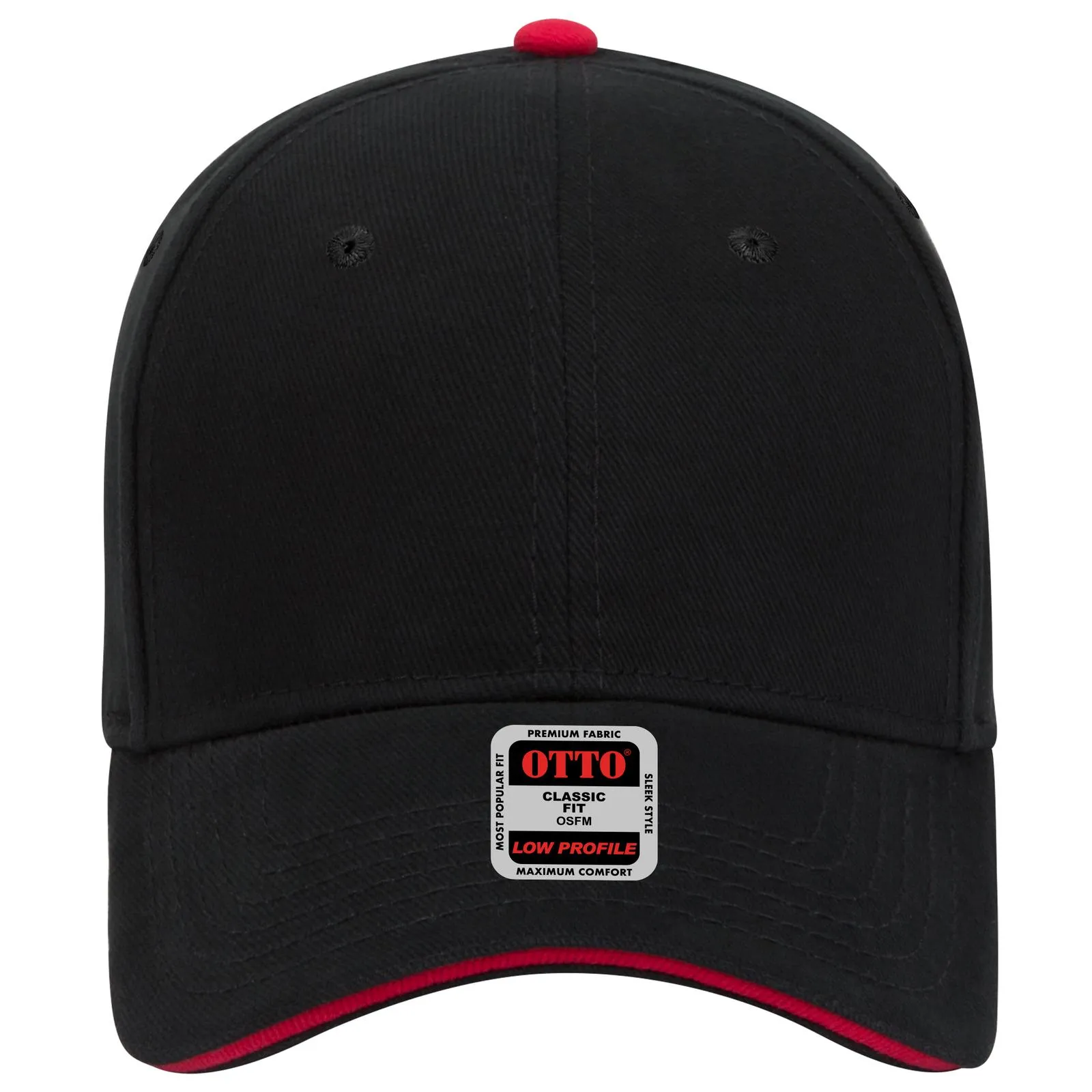 23-255 OTTO CAP 6 Panel Low Profile Baseball Cap 23-255 OTTO CAP 6 Panel Low Profile Baseball Cap