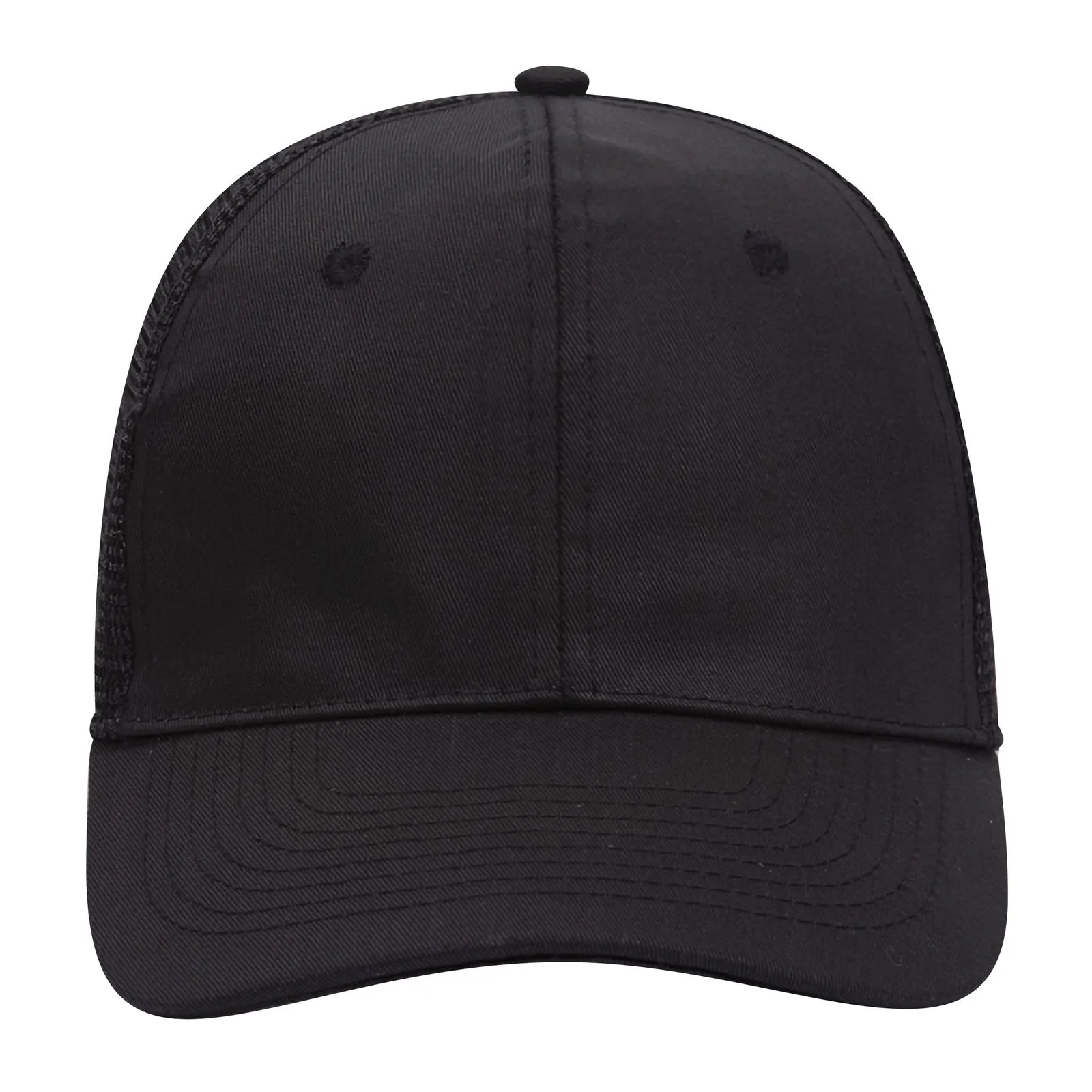 30-1103 OTTO CAP 6 Panel Mid Profile Mesh Back Trucker Hat