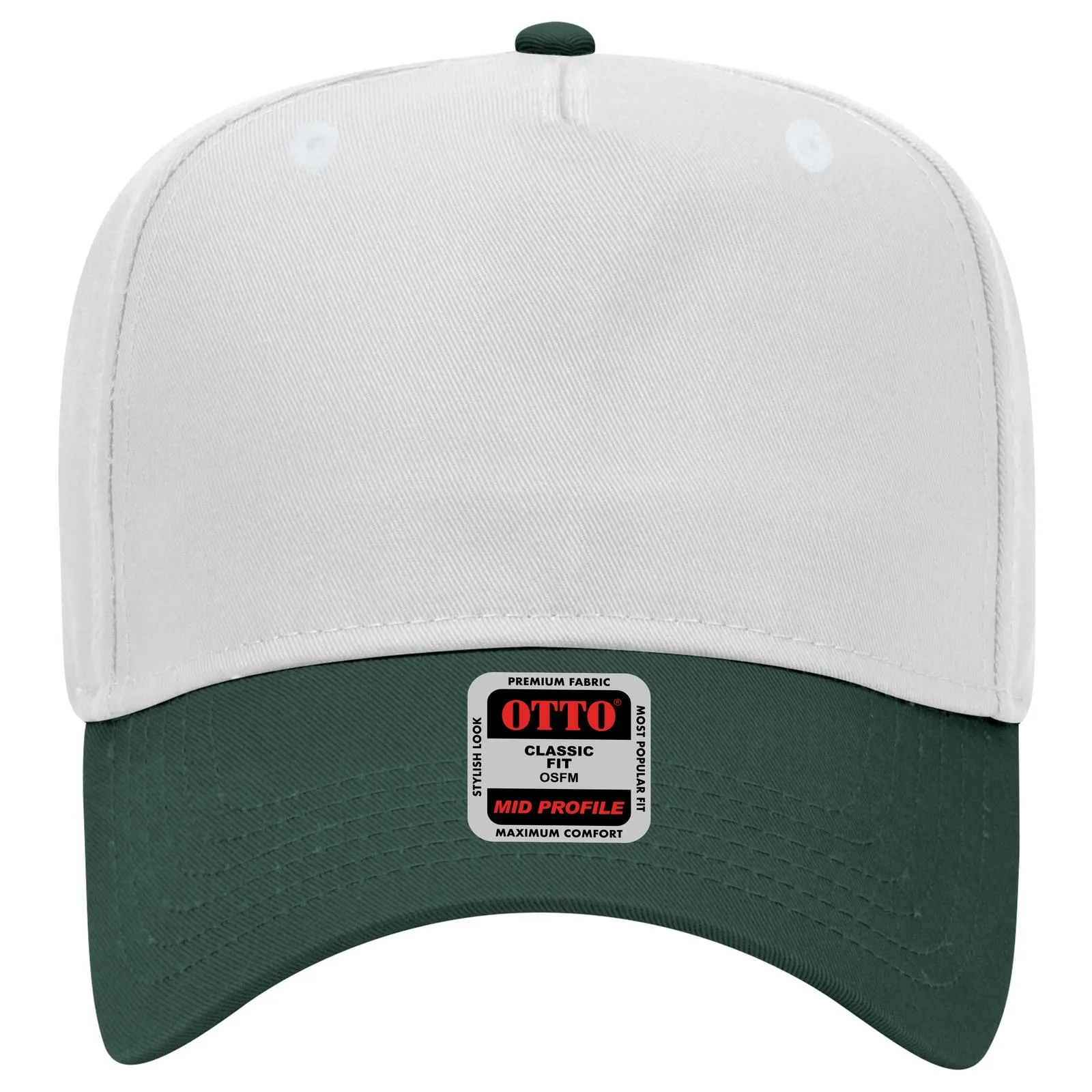 31-069 OTTO CAP Neon 5 Panel Mid Profile Baseball Cap