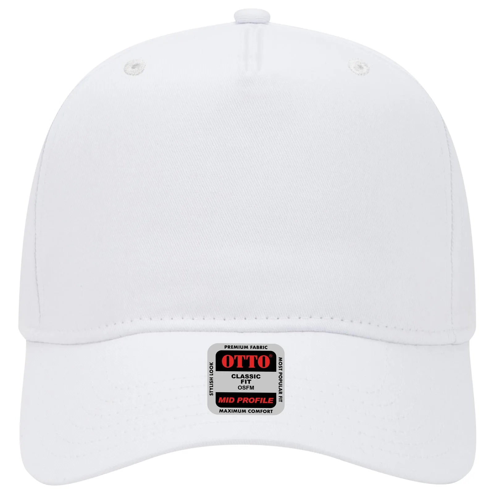 31-538 OTTO CAP 5 Panel Mid Profile Baseball Cap