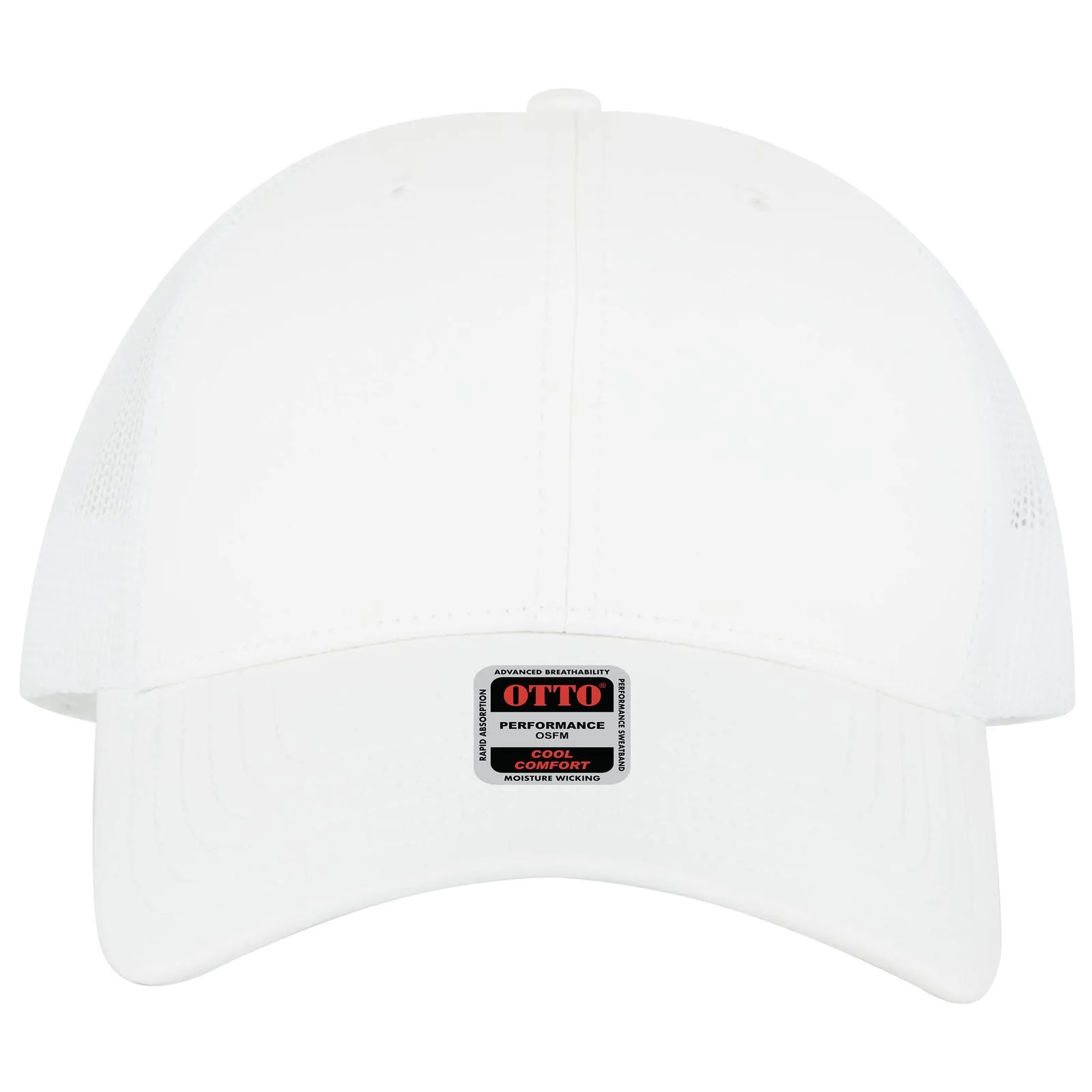 OTTO 83-3 CAP 6 Panel Low Profile Mesh Back Trucker Hat