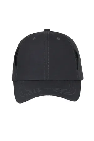 CARG100 Outdoor Cap Cargo Unstructured Solid Back With Side Pockets Hat