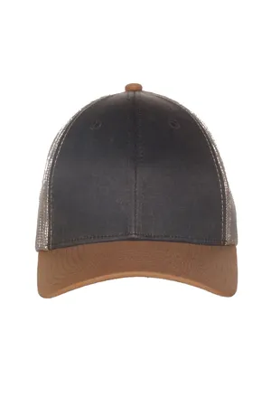 HPD615M Outdoor Cap Structured Tri-Color Mesh Back Trucker