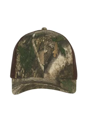 OC771C Outdoor Cap Structured Camo Trucker With Solid Mesh Back Hat OC771C Outdoor Cap Structured Camo Trucker With Solid Mesh Back Hat