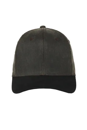 WRA202 Outdoor Cap Wrangler Workwear Structured Solid Back Hat
