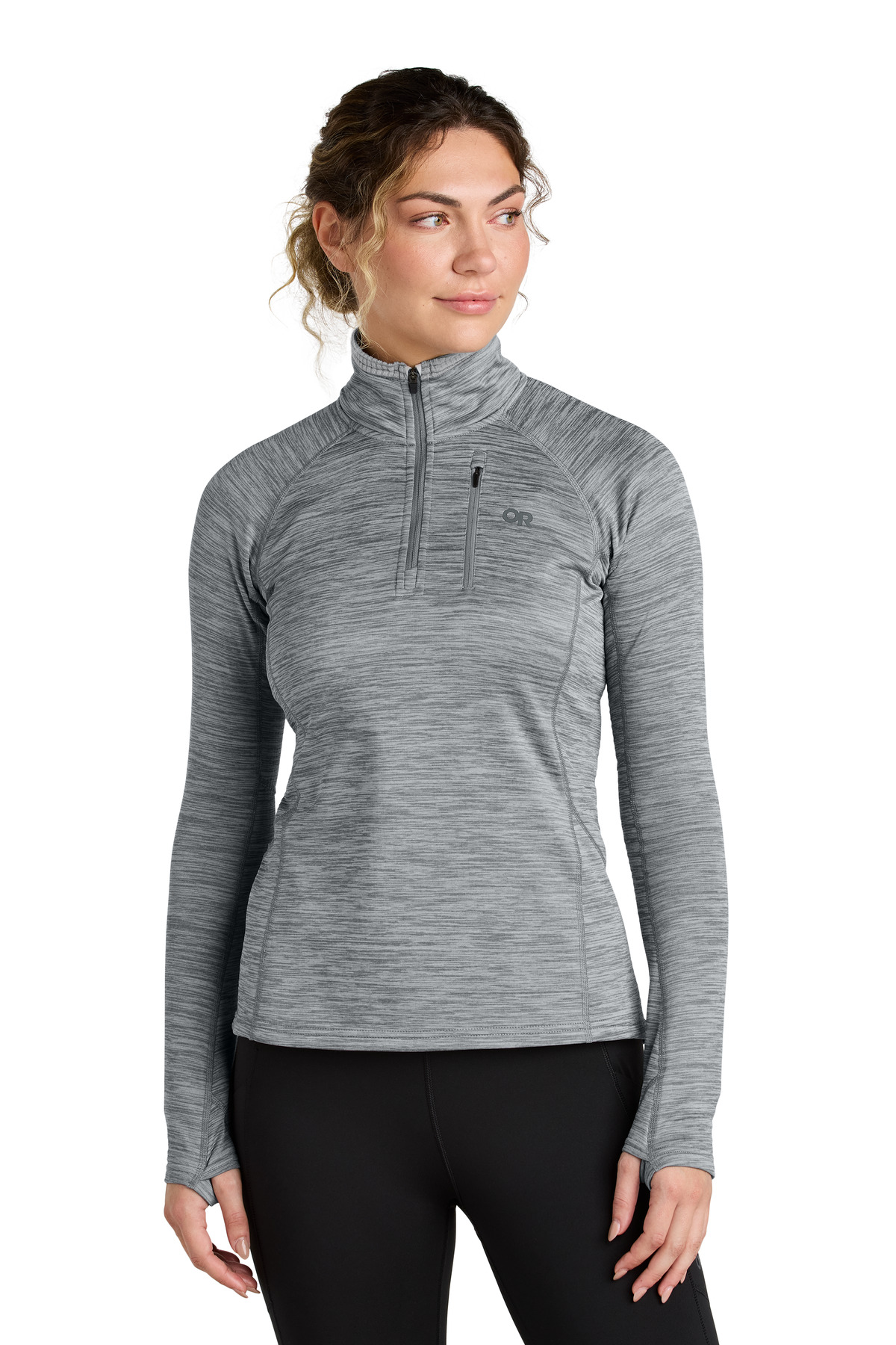 OR322263 Outdoor Research LIMITED EDITION Womens Tech Grid 1/4-Zip Fleece