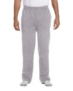 P800 Champion Double Dry Eco Open Bottom Sweatpants with Pockets