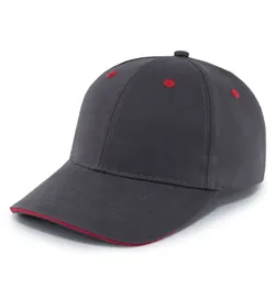 121C PACIFIC HEADWEAR Brushed Twill Cap With Sandwich Bill