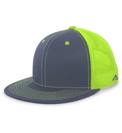4D3 PACIFIC HEADWEAR D-Series Trucker Snapback Cap