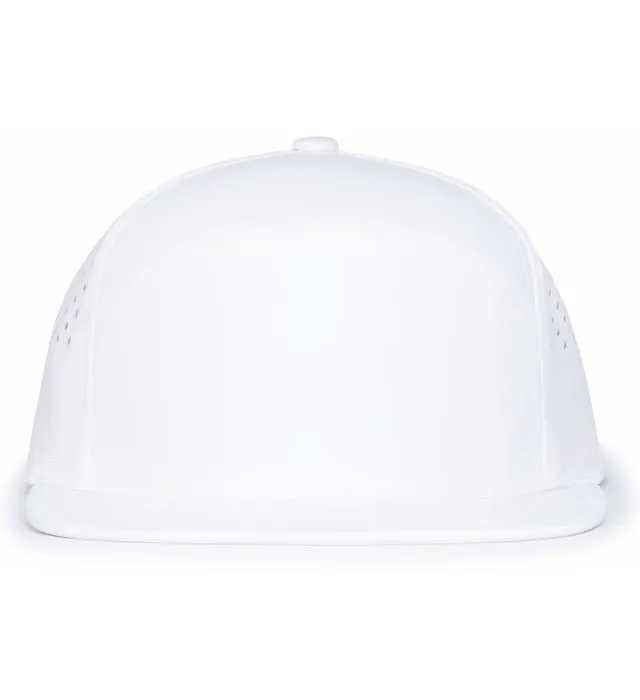 P788 PACIFIC HEADWEAR PERFORATED 6-PANEL ARCH CAP P788 PACIFIC HEADWEAR PERFORATED 6-PANEL ARCH CAP