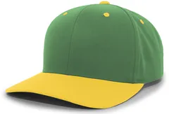 302C Pacific Headwear Cotton-Poly Hook-And-Loop Adjustable Cap