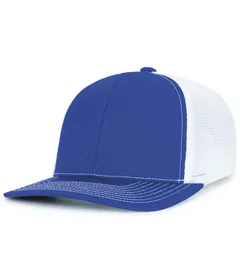 P151S PACIFIC HEADWEAR Contrast Stitch Trucker PacFlex Snapback Cap