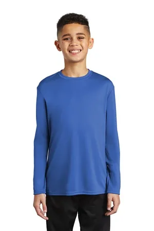 PC380YLS Port & Company Youth Long Sleeve Performance Tee