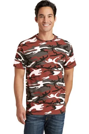 PC54C Port & Company Core Cotton Camo Tee.