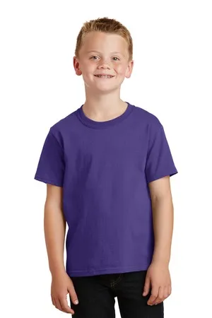 PC54Y Port & Company - Youth Core Cotton Tee.