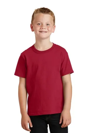 PC54Y Port & Company - Youth Core Cotton Tee. PC54Y Port & Company - Youth Core Cotton Tee.