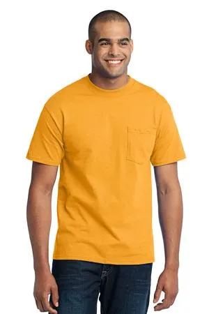 PC55P Port & Company - Core Blend Pocket Tee.