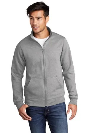 PC78FZ Port & Company Core Fleece Cadet Full-Zip Sweatshirt