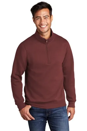 PC78Q Port & Company Core Fleece 1/4-Zip Pullover Sweatshirt
