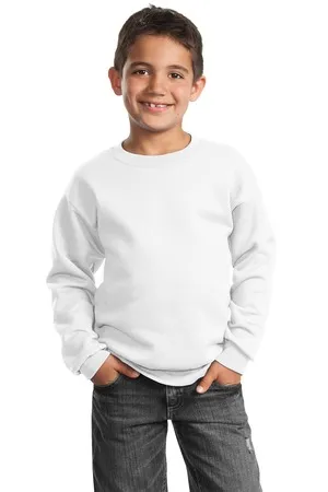 PC90Y Port & Company - Youth Core Fleece Crewneck Sweatshirt.