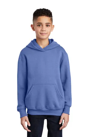 PC90YH Port & Company - Youth Core Fleece Pullover Hooded Sweatshirt.