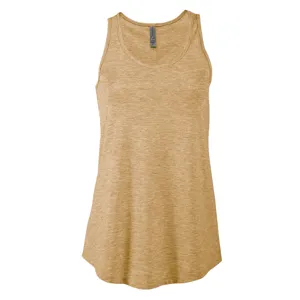 P506T Platinum Ladies Tri-Blend Flowy Tank