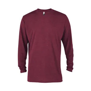 P603T Platinum Adult Tri-Blend Long Sleeve Crew Neck Tee