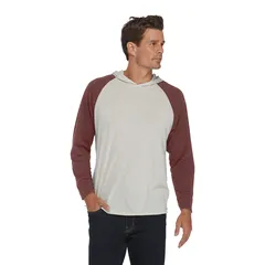 P909T Platinum Adult Tri-Blend Raglan Hoodie