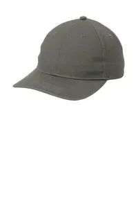 C963 Port Authority Leather Strap Cap
