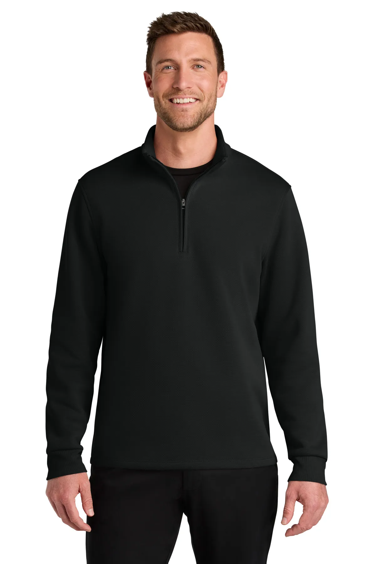 K210 Port Authority Wearever Signature Double Pique 1/4-Zip K210 Port Authority Wearever Signature Double Pique 1/4-Zip