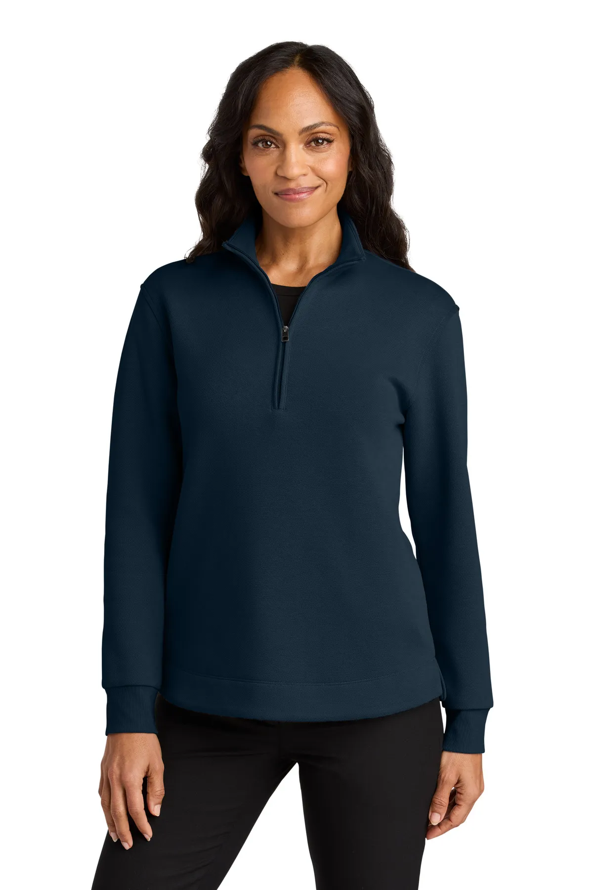 LK210 Port Authority Womens Wearever Signature Double Pique 1/4-Zip