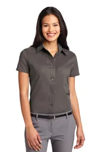 L508 Port Authority Ladies Short Sleeve Easy Care Shirt.