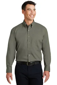 S600T Port Authority Long Sleeve Twill Shirt.