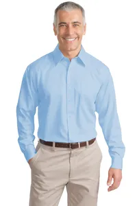 TLS638 Port Authority Tall Non-Iron Twill Shirt.
